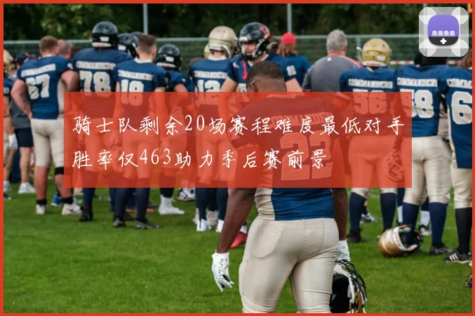 骑士队剩余20场赛程难度最低对手胜率仅463助力季后赛前景